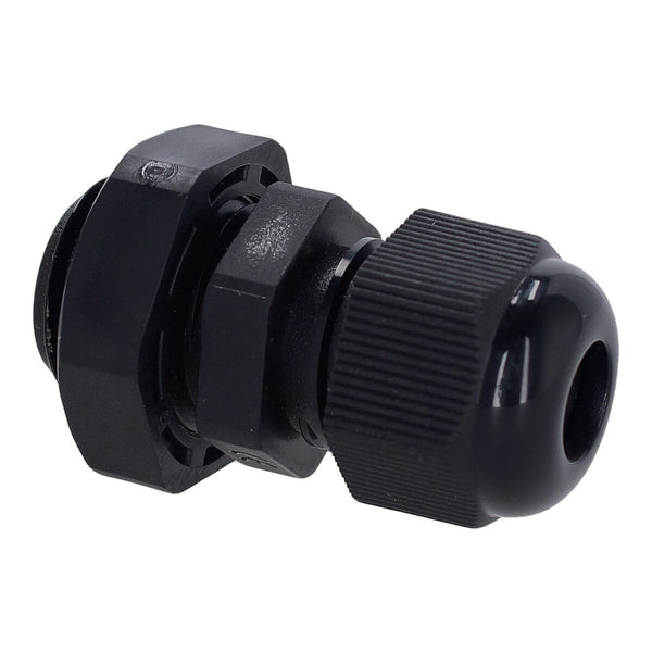 Conector Glándula de Nylon Negro 3/8"