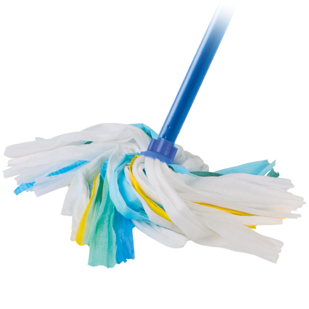 Kit Mop Magitel Con Mango Metálico 800114 SR. LIMPIO AKZI