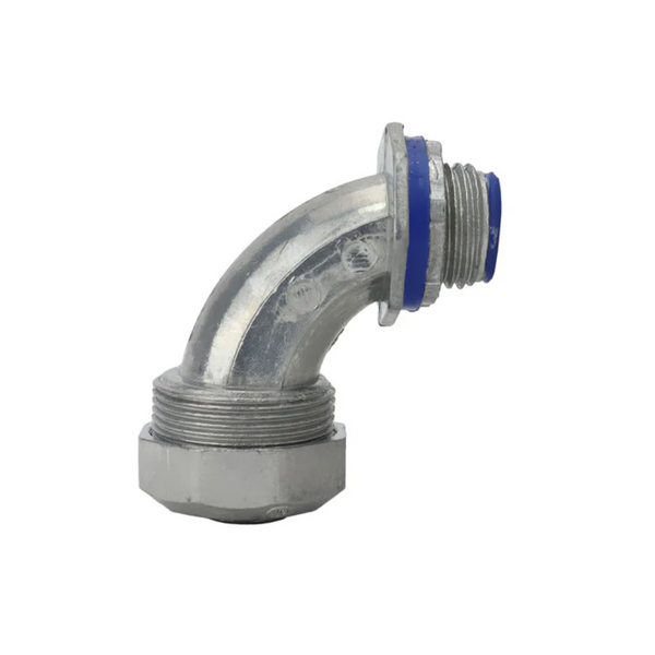 Conector Curvo 1/2 Aluminio Liquistight