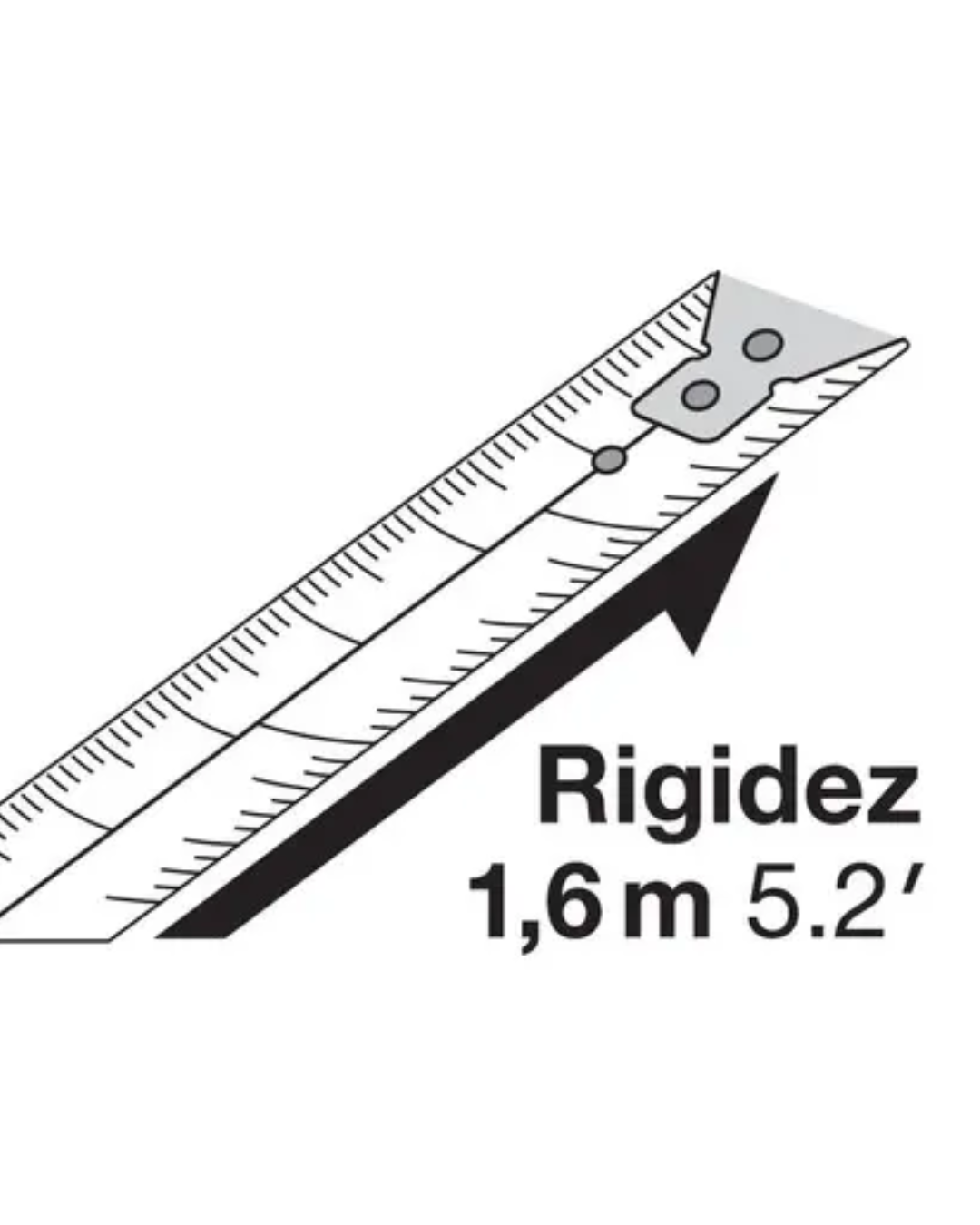 Flexómetro 5 M Cinta 19 MM