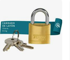 Candado De Laton 70mm 619284 Total