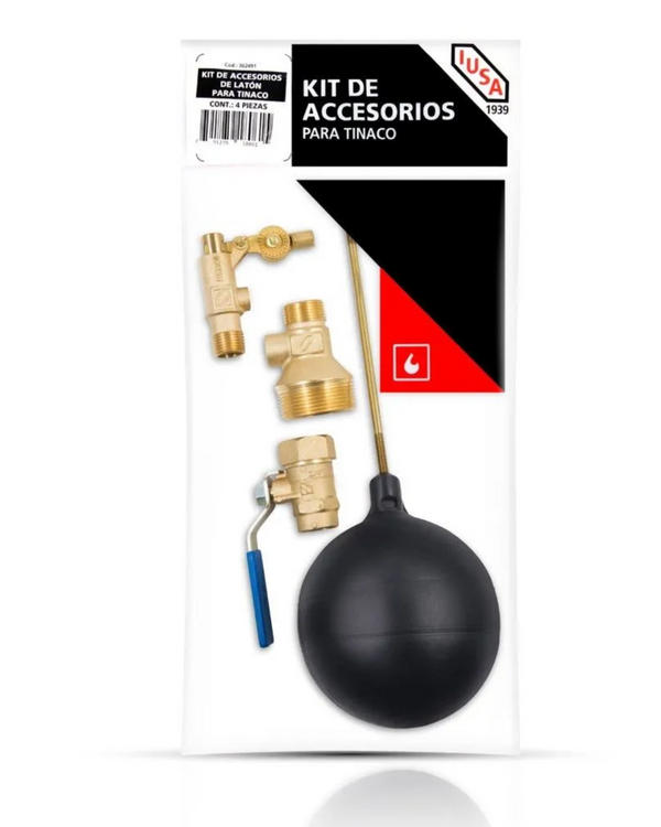 KIT DE ACCS LATON PARA TINACO AP