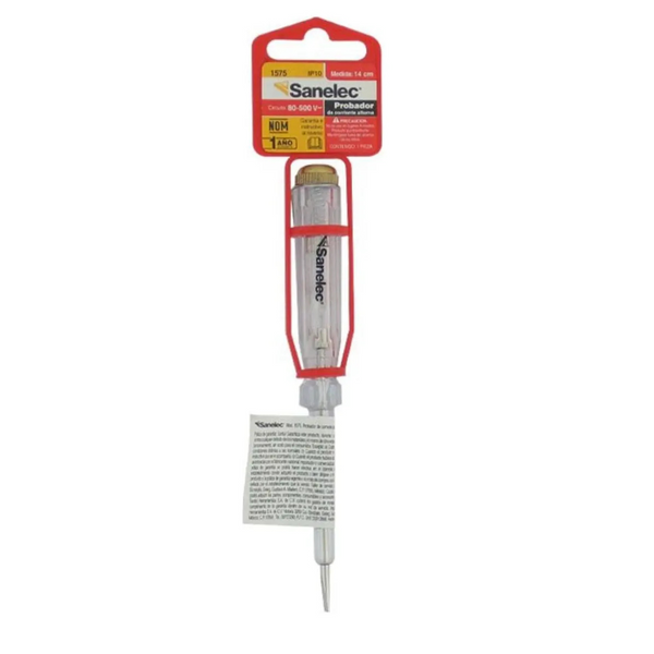 Probador De Corriente Alterna C/Clip P/Bolsillo Cable
