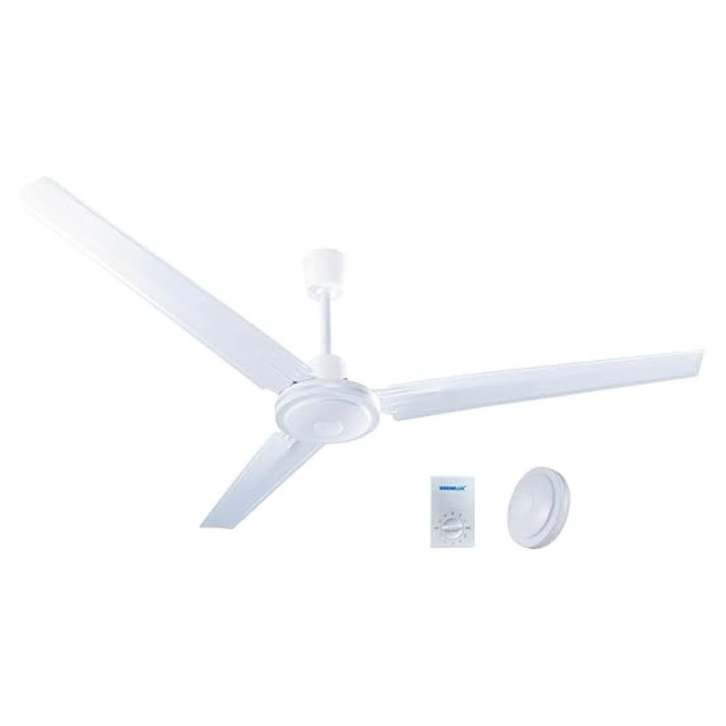 Ventilador Techo Benelux Motor Grande Blanco Tipo Vec Cantidad De Aspas 3 Diametro 56 Frecuencia 60 Hz Material De Las Aspas Metal