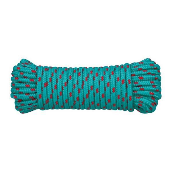Piola De Polipropileno Trenzada Color Verde 8MM  15M 132604 AKZI