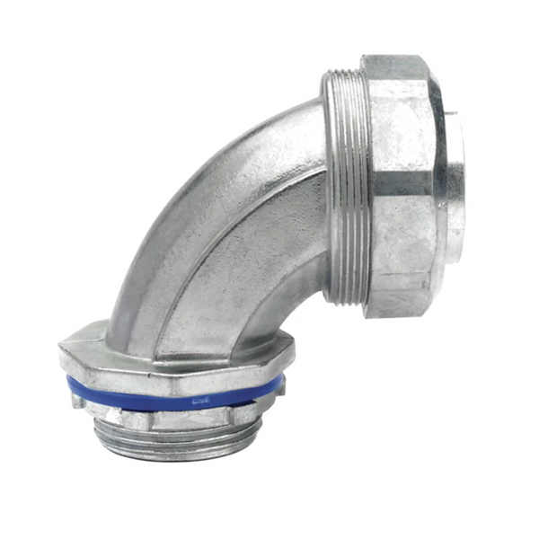 Conector Curvo 3/4 Aluminio Para Liquid Tight