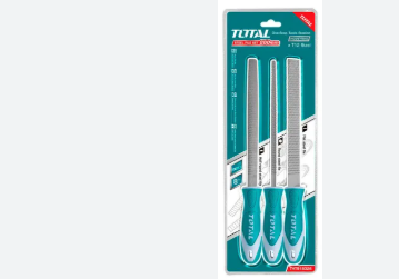 Set De 3 Limas De Acero Para Madera 618889 Total