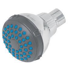 Regadera Redonda De Abs 2-1/2 Sin Brazo Sanplon 9140