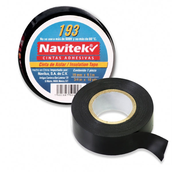 Cinta Aislante Económica 193 - 19 mm x 9 m