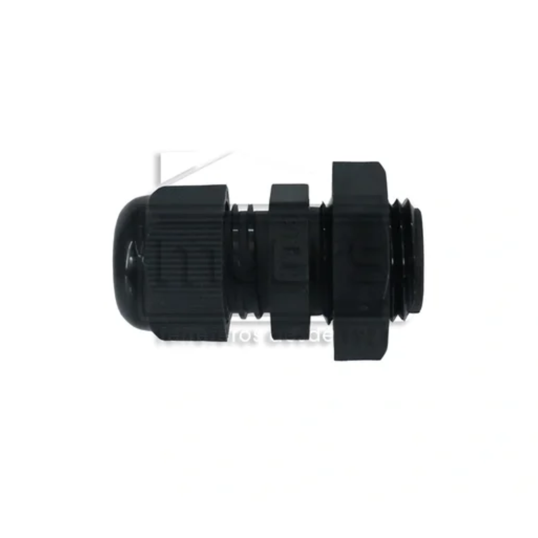 Conductor Glandula De Nylon Negro 3/8
