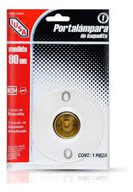 Porta Lampara Baquelita 90mm