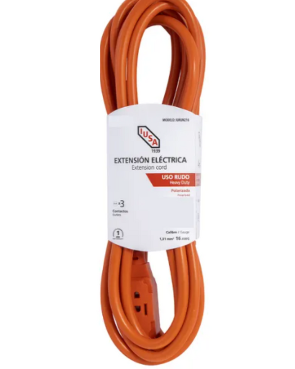 EXTENSION RUDO POR 2 X 16 30CM C/FAJILLA 619354 IUSA