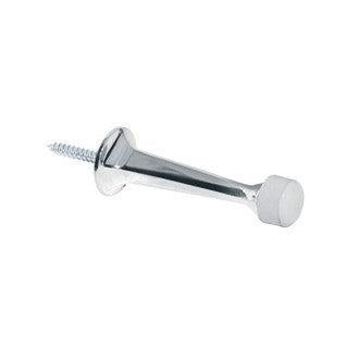 Tope Para Puerta C Goma Protectora Cromado Santul 8231