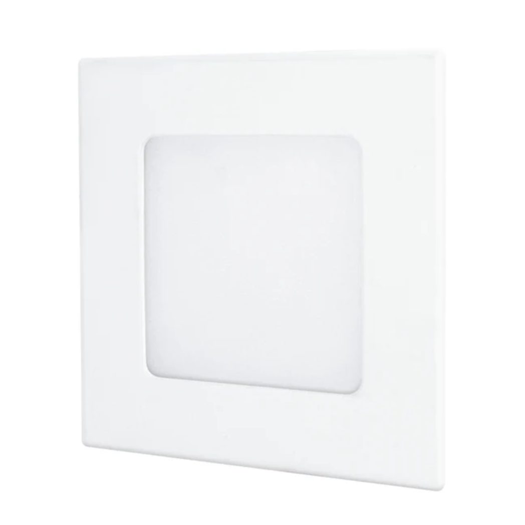 Luminario Empotrable Cuadrado LED, Línea Ajustable, 6W, Luz Blanca, 122412 AKZI