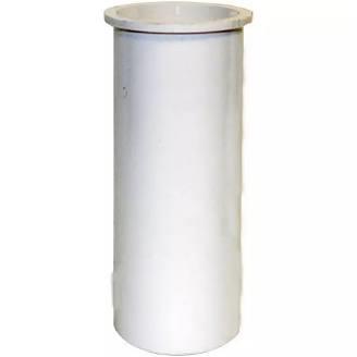 TUBO C/PESTAÑA D/PLASTICO 38MM X 10CM 11TR