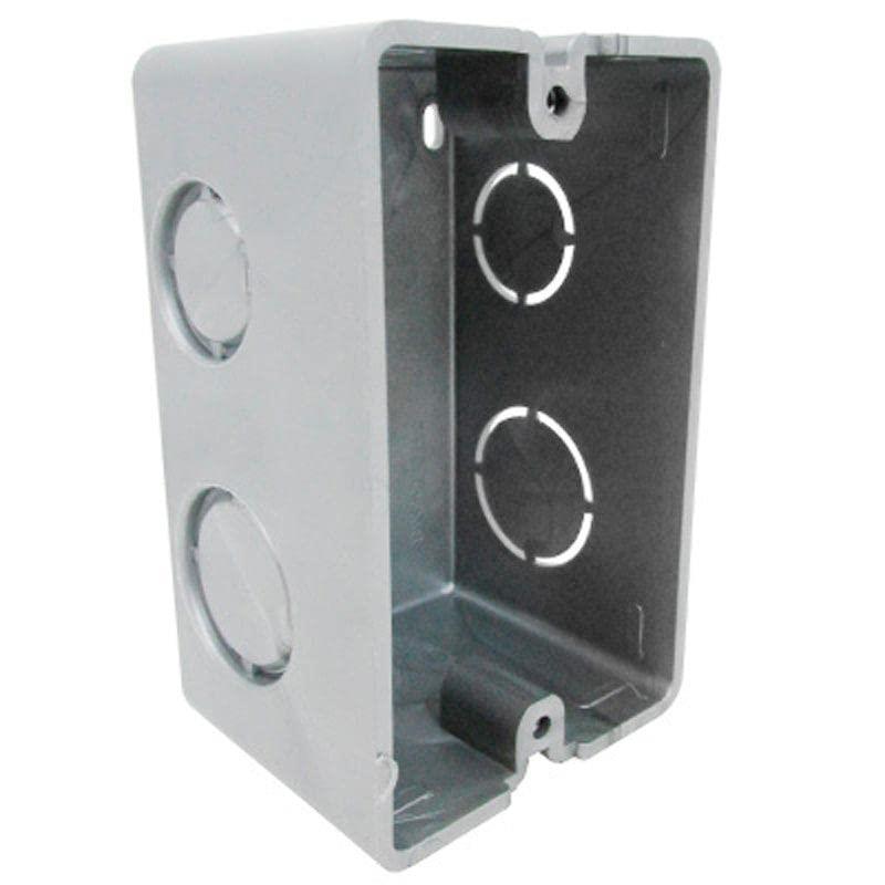Caja Tipo Chalupa 2x4 Plastico Retangular Blanco 4352