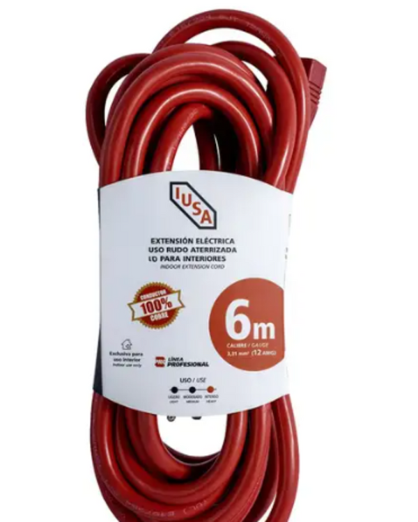 Ext Roja Rudo Atz 3x12 6m C/Fajn 269364 IUSA