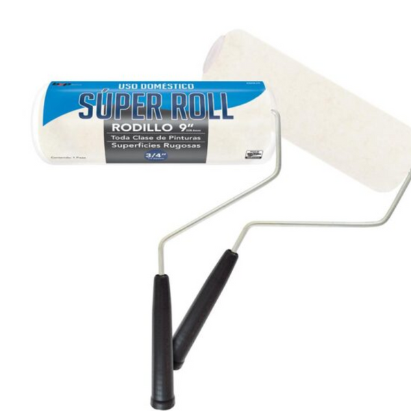 Rodillo 9p Megaroll 1/4p Extrarugosa Marca Byp