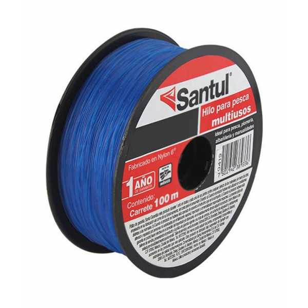 Hilo de Pesca Azul 0.60 mm x 100 m Santul