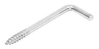 Alcayata Roscada Galvanizada 23x110 mm