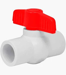 Válvula de Bola Roscada PVC Cédula 40 (1")