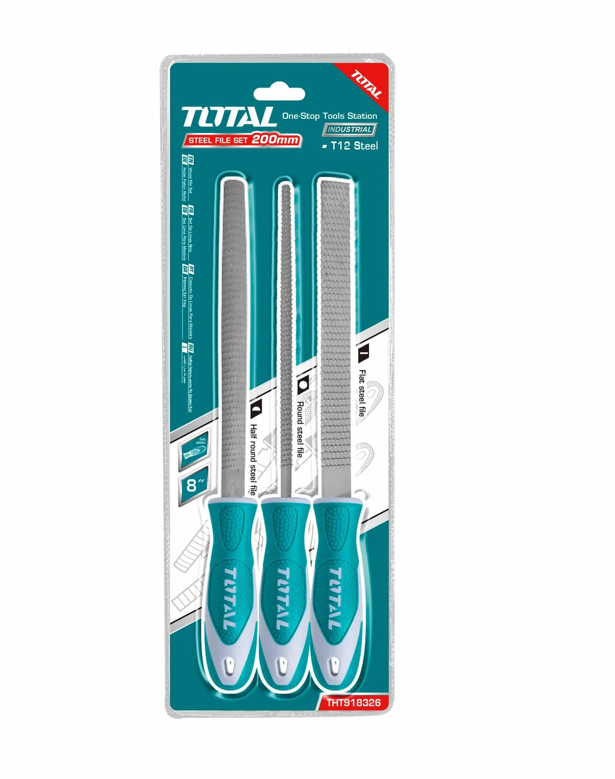 Set de 3 Limas Escofinas para Madera